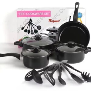 juego de ollas mas utensilios de cocina