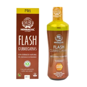 tonico flash cubrecanas miel 240ml