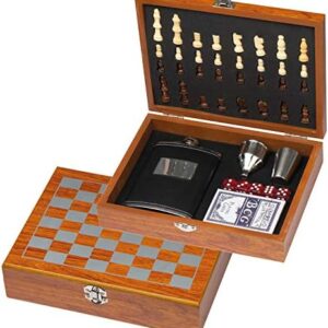 licorera whiskera juego de ajedrez