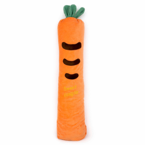 almohada larga de felpa – zanahoria
